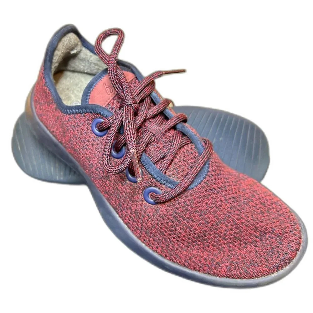 Allbirds Women’s Olympus Navy Sole Tree Runner Sustainable Shoes Size 8